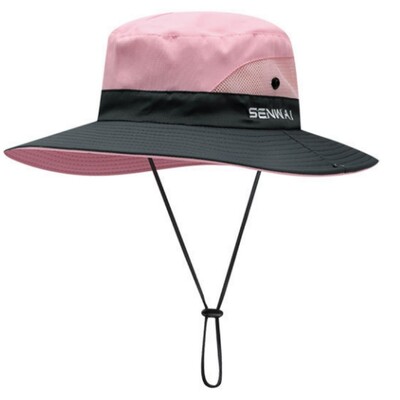 Γυναικείο καπέλο ηλίου με αλογοουρά Καπέλο κουβά καλοκαιρινό αντηλιακό καπέλο αντηλιακό καπέλο προστασίας από υπεριώδη ακτινοβολία εξωτερικού χώρου Ψαράς Ταξίδι Αθλητικά Πεζοπορία