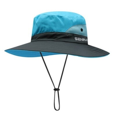 Γυναικείο καπέλο ηλίου με αλογοουρά Καπέλο κουβά καλοκαιρινό αντηλιακό καπέλο αντηλιακό καπέλο προστασίας από υπεριώδη ακτινοβολία εξωτερικού χώρου Ψαράς Ταξίδι Αθλητικά Πεζοπορία