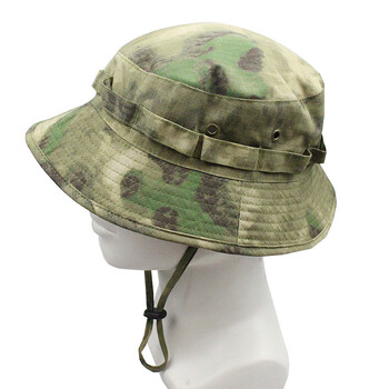 Мъжка шапка Boonie Hat Outdoor Туризъм Риболов Camo Bucket Hat Packable Travel Лятна плажна шапка Балаклава Регулируема шапка за слънце