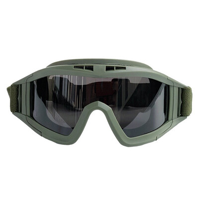 Okuliare CS odolné voči nárazom, streľba, bezpečná ochrana, motokros, horolezectvo, vetruodolné, prachotesné, outdoorové vybavenie unisex