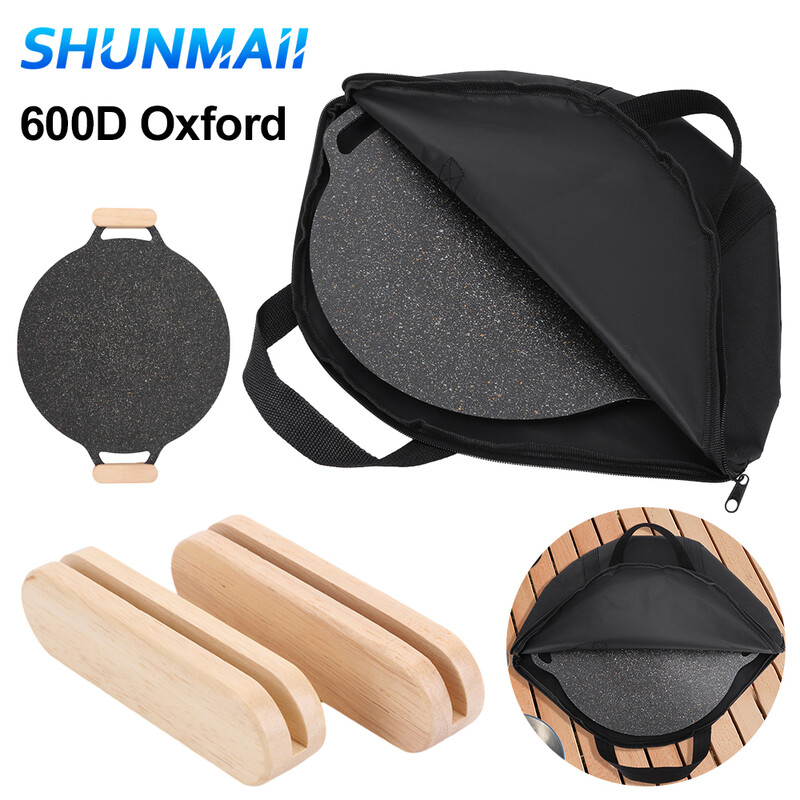 Σακούλα αποθήκευσης ταψιού με λαβή Αδιάβροχη τσάντα ψησίματος ψησίματος 47x38cm Εργαλείο μπάρμπεκιου εξωτερικού χώρου για κουζίνα