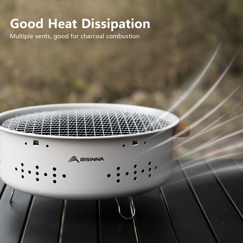 BISINNA vanjska ložišta, kućna višenamjenska ložišta za vatru Roštilj za kampiranje, piknik, vatru