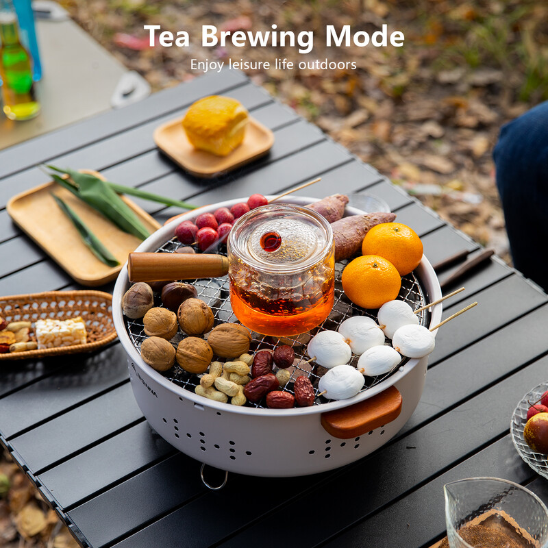 BISINNA vanjska ložišta, kućna višenamjenska ložišta za vatru Roštilj za kampiranje, piknik, vatru