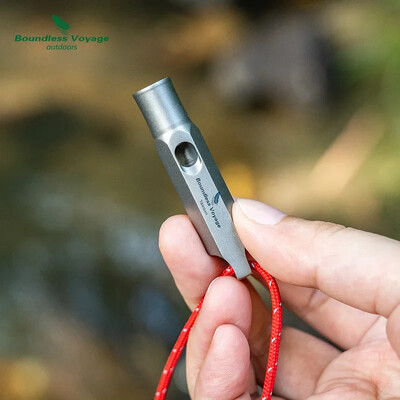 Bezgranično putovanje Titanijska zviždaljka Sigurnosne zviždaljke za preživljavanje u nuždi Putovanje na otvorenom Kampiranje Treneri Zviždaljke za obuku