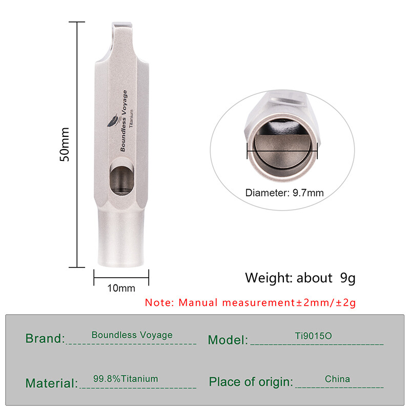 Bezgranično putovanje Titanijska zviždaljka Sigurnosne zviždaljke za preživljavanje u nuždi Putovanje na otvorenom Kampiranje Treneri Zviždaljke za obuku