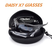 Γυαλιά εξωτερικού χώρου Tactical Airsoft Daisy X7 Glasses Polarized Men Army Shooting Goggles Camping Hiking Cycling γυαλιά ηλίου 4 φακός