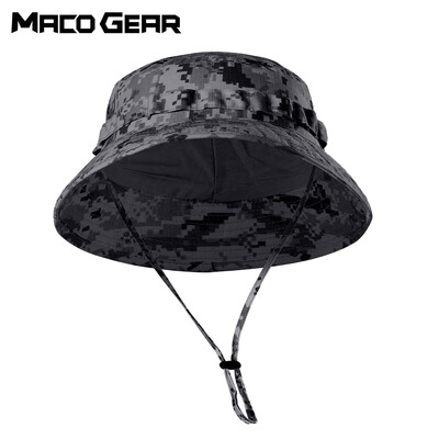 Τακτικά καπέλα Airsoft Boonie Bucket Καπέλο Ψάρεμα Πεζοπορία Κυνήγι Υπαίθρια αθλητικά Camo Αντιηλιακά Πτυσσόμενα Καπέλα Παναμά καλοκαιρινά ανδρικά