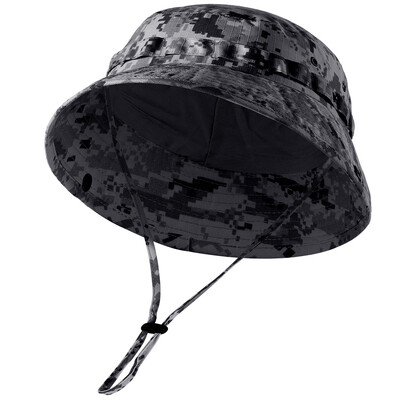 Τακτικά καπέλα Airsoft Boonie Bucket Καπέλο Ψάρεμα Πεζοπορία Κυνήγι Υπαίθρια αθλητικά Camo Αντιηλιακά Πτυσσόμενα Καπέλα Παναμά καλοκαιρινά ανδρικά