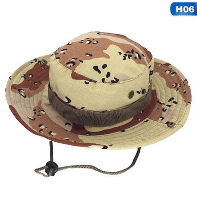 Καπέλα κυνηγιού Grassland Unisex Καπέλο ερήμου Καμουφλάζ Καλοκαιρινή ζούγκλα Παναμάς Άνδρες Γυναίκες Αναρρίχηση σε εξωτερικό χώρο Καπέλα ψαρέματος Προστασία UV