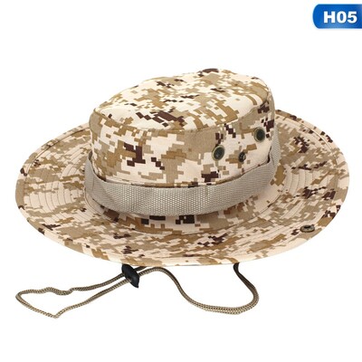 Καπέλα κυνηγιού Grassland Unisex Καπέλο ερήμου Καμουφλάζ Καλοκαιρινή ζούγκλα Παναμάς Άνδρες Γυναίκες Αναρρίχηση σε εξωτερικό χώρο Καπέλα ψαρέματος Προστασία UV