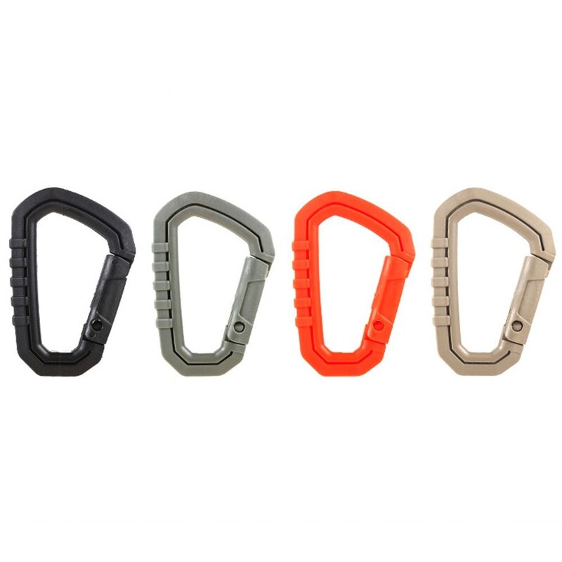 2 τμχ Καραμπίνερ αναρρίχησης υψηλής ποιότητας Πρακτικές πόρπες πολύχρωμες σακίδιο πλάτης με πόρπες Κάμπινγκ Πεζοπορία Αξεσουάρ αναρρίχησης Outdoo