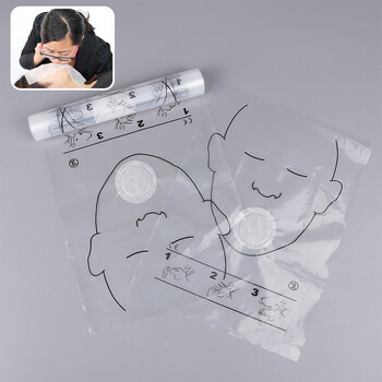 5/30PCS Portable Breathing Mask Μίας χρήσης Εκπαίδευση Πρώτων Βοηθειών Resuscitator Mask CPR Face Shield Roll Rescue Kit