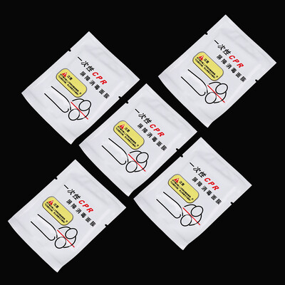 5/30 KOM. Prijenosna maska za disanje, jednokratna CPR obuka za prvu pomoć, maska za reanimaciju, CPR štitnik za lice, alat za spašavanje