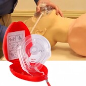 1 ks Lekárska záchranná maska CPR Dospelý/Detský vreckový resuscitátor Vonkajšia prvá pomoc Kardiologická záchranná maska Vybavenie na prežitie