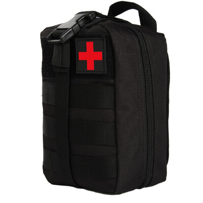 Trusă de prim-ajutor de supraviețuire Container de călătorie Pânză Oxford Pachet de talie tactic rezistent la apă Alpinism în aer liber Echipament de camping Geantă sigură