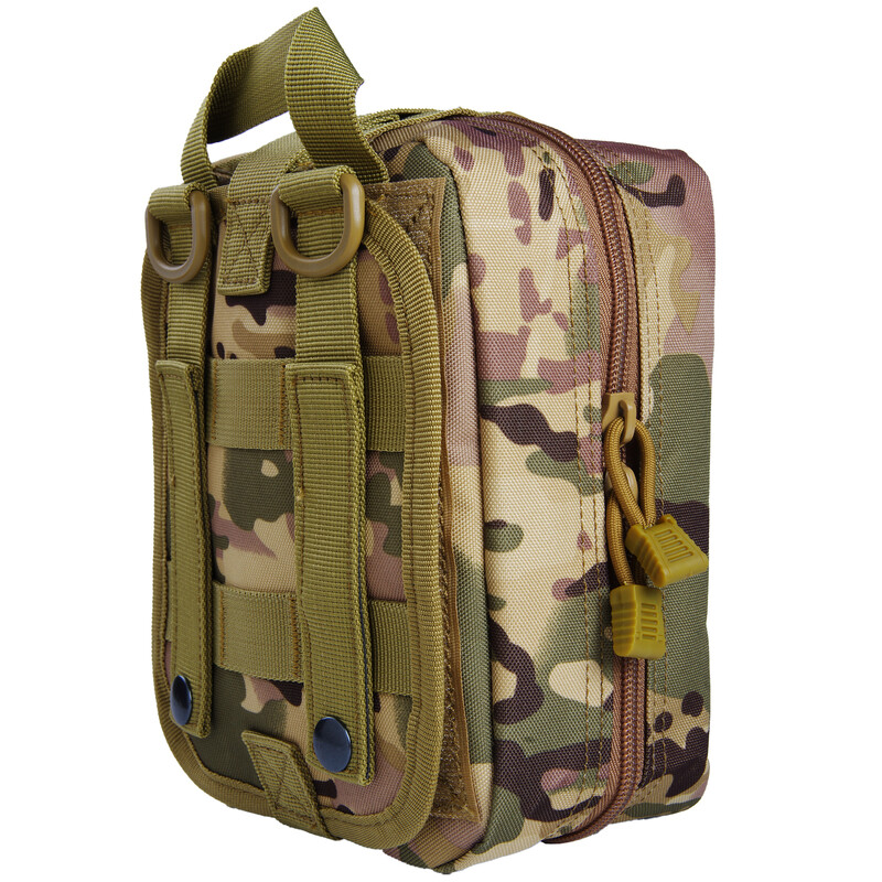 Trusă de prim-ajutor de supraviețuire Container de călătorie Pânză Oxford Pachet de talie tactic rezistent la apă Alpinism în aer liber Echipament de camping Geantă sigură