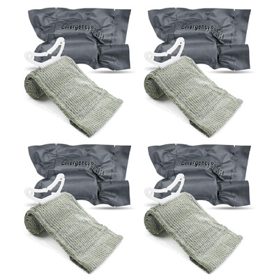 1 buc/4 buc Pansament hemostatic pentru traumatisme de prim ajutor Pansament tactic pentru antrenament de prim ajutor Pansament de tifon în aer liber 4 inchi/6 inci