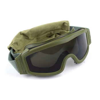 Tactical Goggles Military Airsoft Shooting Glasses Μαύρα 3 φακοί μοτοσυκλέτας αντιανεμικά γυαλιά ηλίου Wargame