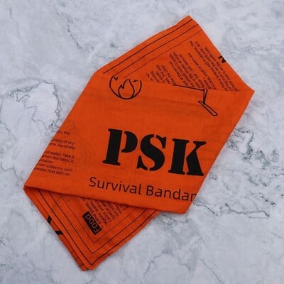 Cyklistická a jazdecká štvorcová šatka na prežitie, ochrana krku, čelenka, kempingová šatka na prežitie, sprievodca prežitím, všestranné turistické šatky pre mužov a ženy