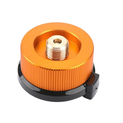 Εξωτερική σόμπα κάμπινγκ Προσαρμογέας δεξαμενής αερίου Προσαρμογέας δεξαμενής προπανίου Αμερικανικός τυπικός προσαρμογέας καυστήρας αερίου Μετατροπή κεφαλής κάμπινγκ