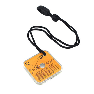 Oglindă de semnalizare Oglinzi reflectorizante multifuncționale de urgență de prim ajutor acrilic Tabără practică în aer liber pentru bărci Heliograf