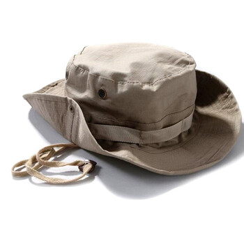 Καπέλο Tactical Boonie USMen Cotton Camo Cap Paintball Airsoft Sniper Bucket Caps Ψάρεμα υπαίθριο κυνήγι Καπέλο πεζοπορίας