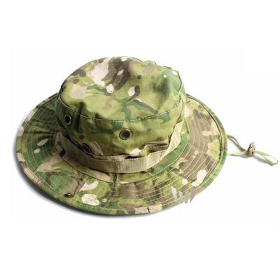 Καπέλο Tactical Boonie USMen Cotton Camo Cap Paintball Airsoft Sniper Bucket Caps Ψάρεμα υπαίθριο κυνήγι Καπέλο πεζοπορίας