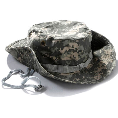 Καπέλο Tactical Boonie USMen Cotton Camo Cap Paintball Airsoft Sniper Bucket Caps Ψάρεμα υπαίθριο κυνήγι Καπέλο πεζοπορίας