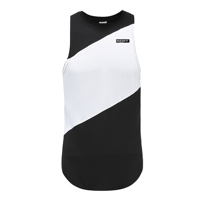 Καλοκαιρινό βαμβακερό συνονθύλευμα Mesh Gym Fitness T-shirt Ανδρικό Bodybuilding Τρέξιμο Αμάνικο Μπλουζάκια Αθλητισμού Υπαίθριας Προπόνησης