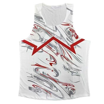 Brand Run Athletics Tank Top Runnning Speed Singlet Fitness Πουκάμισο Ανδρικά ρούχα Αμάνικο Γιλέκο Αθλητικό Μονό Στίβου