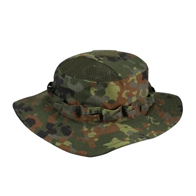 Καμουφλάζ Tactical Hats Mesh Bucket Multicam Αντηλιακό Καλοκαιρινό αναπνεύσιμο καπέλα Κυνήγι Πεζοπορία υπαίθριο ψαρά στην παραλία Sunhat