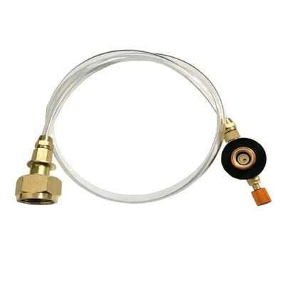 Õues matkamise gaasipliit Propaani täiteadapter paagi ühendusadapter gaasi laadimise tarvikud matkagaasi pliidi varustus