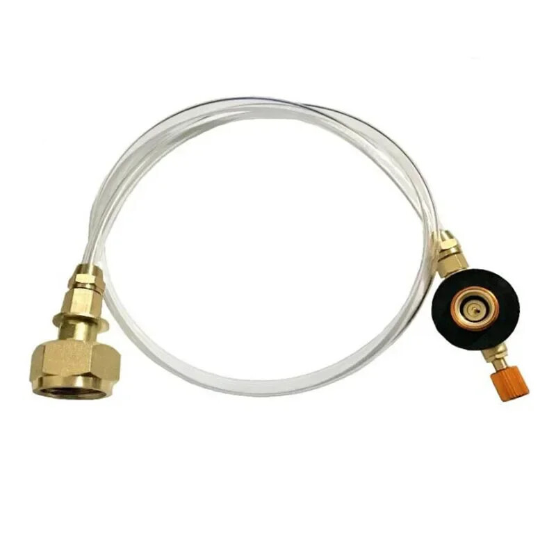 Õues matkamise gaasipliit Propaani täiteadapter paagi ühendusadapter gaasi laadimise tarvikud matkagaasi pliidi varustus