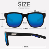 Γυαλιά ηλίου JULI Polarized για Γυναικεία Ανδρικά Γυαλιά Οδήγησης Fishing Treking Protection Γυαλιά C8023