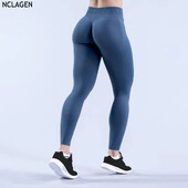 NCLAGEN Κολάν χωρίς ραφές Impact Band Αθλητικά Γυναικεία Ρούχα Γυμναστήριο Στολή Παντελόνι γιόγκα Squat Proof Fitness Scrunch Bum καλσόν