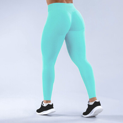 NCLAGEN Κολάν χωρίς ραφές Impact Band Αθλητικά Γυναικεία Ρούχα Γυμναστήριο Στολή Παντελόνι γιόγκα Squat Proof Fitness Scrunch Bum καλσόν