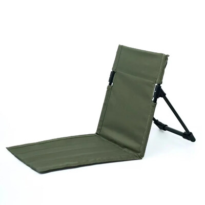 Πτυσσόμενη καρέκλα Camping Outdoor Garden Park Single Lazy Chair Backrest Cushion Picnic Camping Πτυσσόμενη καρέκλα πλάτης Καρέκλες παραλίας