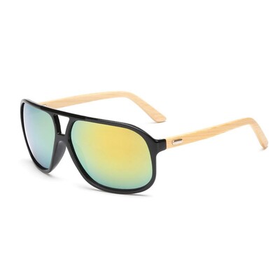 Γυαλιά ηλίου εξωτερικού χώρου πεζοπορίας Ξύλινος σκελετός Υπερελαφρύ Γυναικείο Αντρικό Μόδα Anti-UVA γυαλιά οδήγησης UV400 Αντιανεμικό γυαλιά 12-KP1524