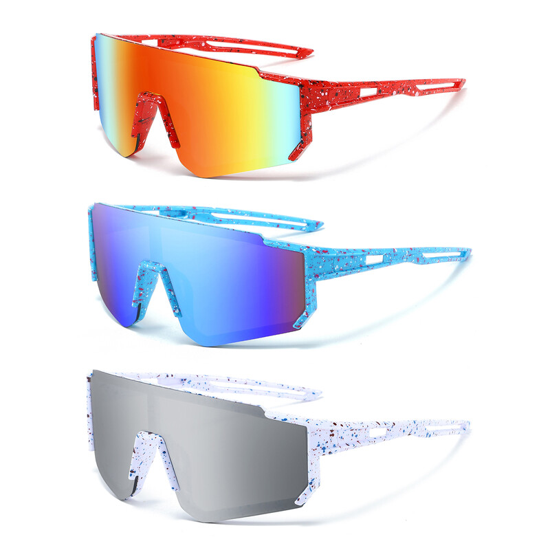 3 ζεύγη ολοκαίνουργια ανδρικά γυαλιά ηλίου Γυναικεία γυαλιά ηλίου Γυαλιά ψαρέματος UV400 Ποδηλασία πεζοπορίας μπέιζμπολ σόφτμπολ για υπαίθρια αθλητικά γυαλιά