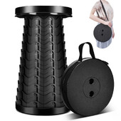 Prijenosni sklopivi teleskopski stolac Čvrsti sklopivi stolac nosivosti 400 lbs Uvlačivi stolac za kampiranje za planinarenje