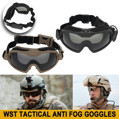 Paintballové okuliare s priehľadným objektívom, airsoftové paintballové okuliare s mikro ventilátorom, odolné voči poškriabaniu, ochranné okuliare