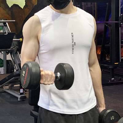 2024 Bodybuilding mrežaste majice bez rukava za trčanje Muškarci Vježbanje u teretani Fitness majica bez rukava Muška potkošulja koja se brzo suši Ljetni sportski prsluk