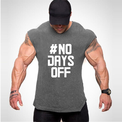 Nova majica bez rukava za teretanu, ljetna marka, pamučna majica bez rukava, ležerna modna majica bez rukava za fitness, muška odjeća za bodybuilding