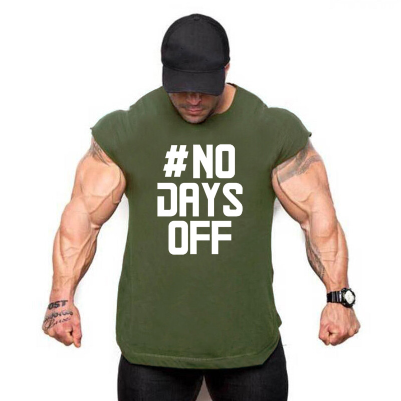 Nova majica bez rukava za teretanu, ljetna marka, pamučna majica bez rukava, ležerna modna majica bez rukava za fitness, muška odjeća za bodybuilding