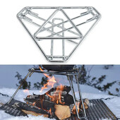 Vonkajší prenosný skladací gril, kempovanie a piknik, mini závesný držiak na hrnce, kempovanie, stojan na oheň, statív, kempingové potreby