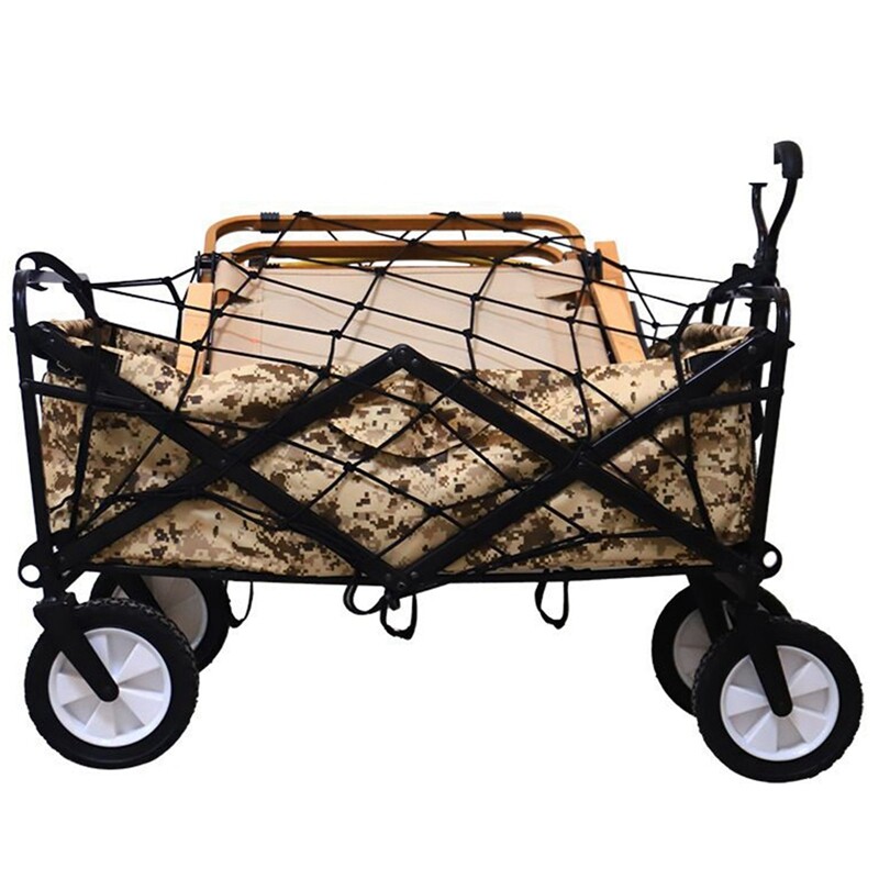 Korisna mreža za kolica za kampiranje, mreža za teret u kolicima, mreža za teret u dijelovima vagona, jaka najlonska mreža za vrtna kolica, sklopiva kolica, kolica