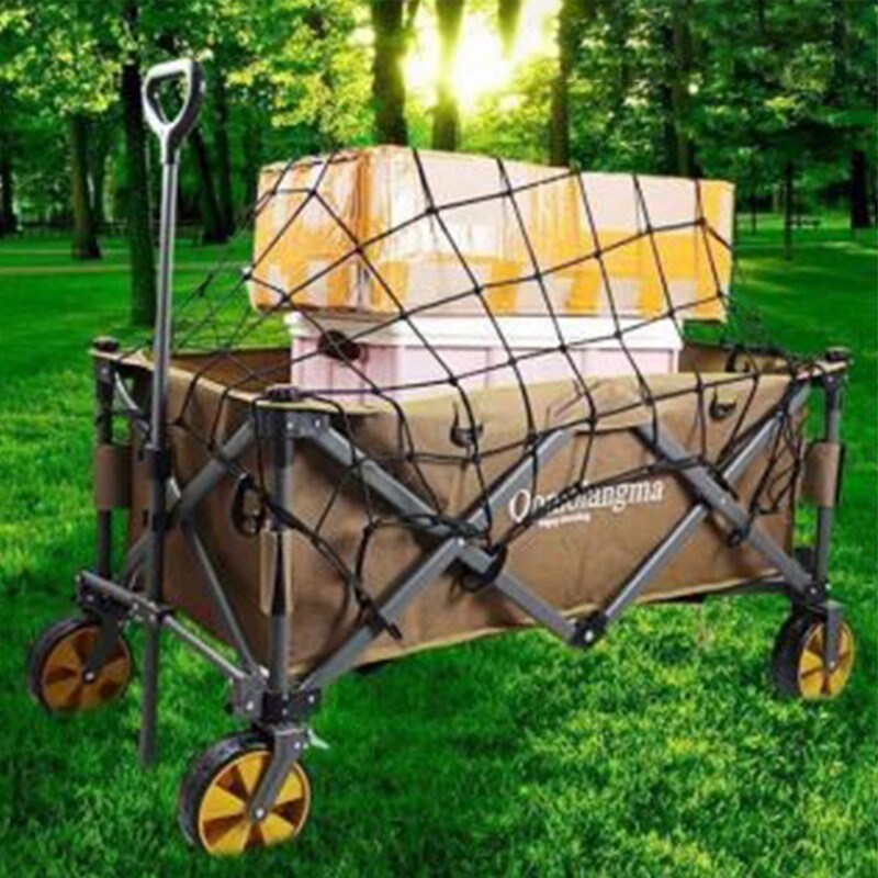 Korisna mreža za kolica za kampiranje, mreža za teret u kolicima, mreža za teret u dijelovima vagona, jaka najlonska mreža za vrtna kolica, sklopiva kolica, kolica