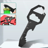 Κάρτα εργαλείων EDC Πολυλειτουργικό μπρελόκ ανοιχτήρι μπουκαλιών Εξάγωνο κρεμαστό φορητό κατσαβίδι Μίνι εργαλείο ψαρέματος Εργαλείο ψαρέματος Τακτικές κάμπινγκ