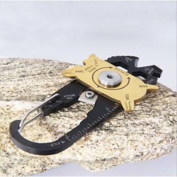 1PC Creative Roulette Multifunctional Combination Tool 20 σε 1 Κατσαβίδι από ανοξείδωτο ατσάλι EDC Φορητό Gadget εξωτερικού χώρου