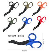 19cm Survive Paramedic Safety Supplies Medical Tactical Scissors Rescue Trauma Gauze Tactical First Aid Shear Shears Survival